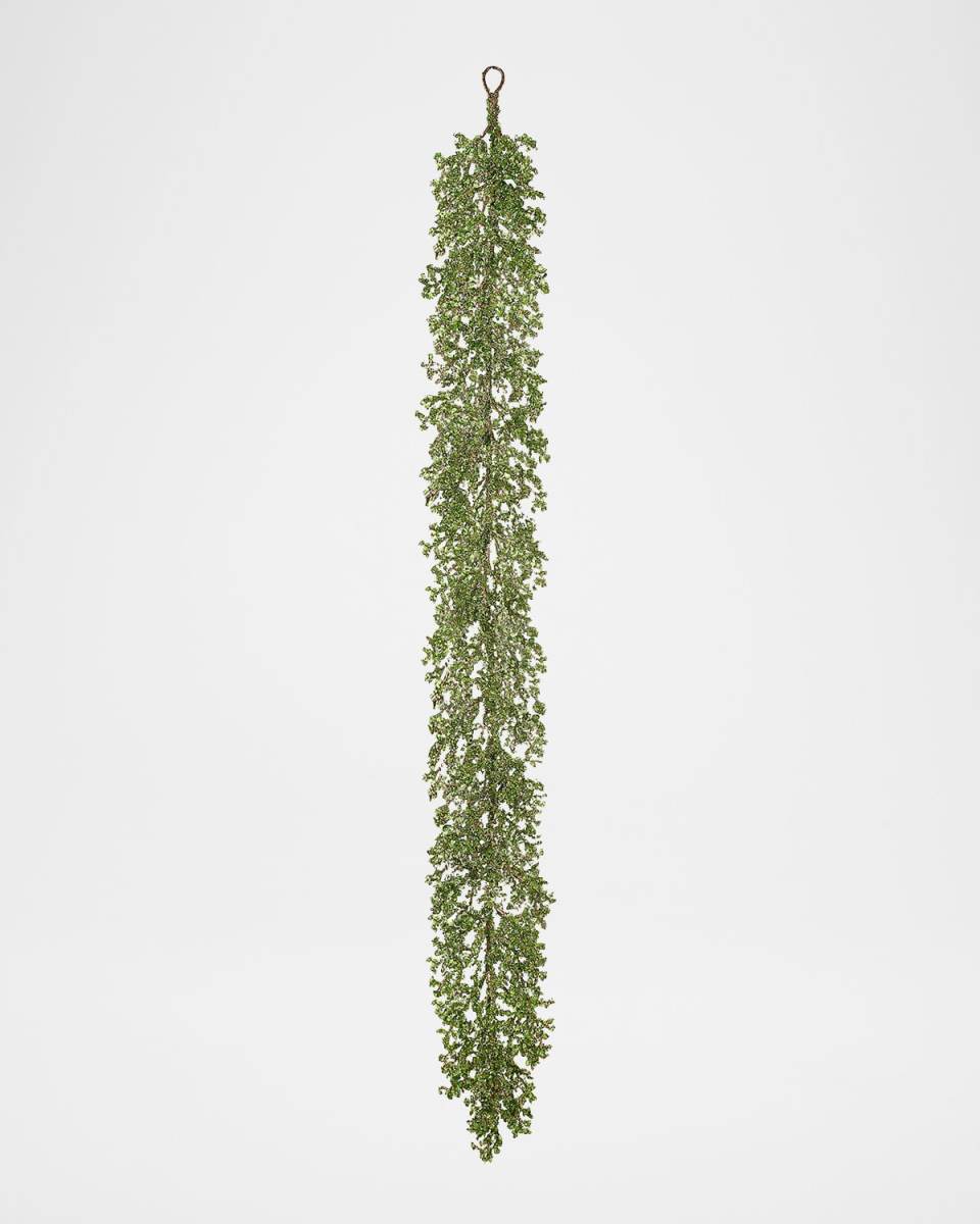 72" Glitter Ice Garland